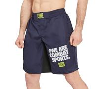 LEONE 1947 Pantalones Cortos de MMA de Corte Regular para Hombre, Azul, Large