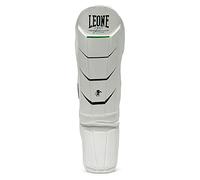 Espinilleras Leone 1947 Revo Performance blanco negro rojo - S-M