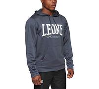 LEONE 1947, Sudadera Con Capucha Y Logo, Unisex Adulto, Gris, L, ABX111