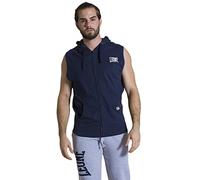 LEONE 1947 - Sudadera sin Mangas con Capucha para Hombre Sport Fight Activewear Lsm392, Hombre, Sport Fight Activewear LSM392, Turquesa, XL