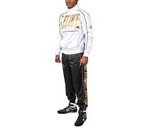 LEONE 1947 Tuta Chándal Premium, Color Blanco, XXS Unisex Adulto