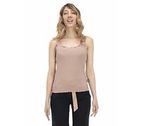LEONE - Camiseta de tirantes para mujer Earth Tones, Doe (179), Large