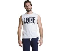 LEONE - Camiseta sin Mangas de Hombre 1947 Apparel - White (1), XXL