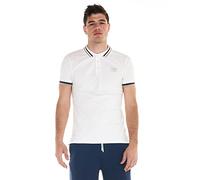 Leone Earth Tones - Polo para hombre, Whisper White (166), XXXL