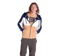 Leone - Sudadera para hombre con capucha Full Zip Earth Tones - Azul marino (10), L, Azul marino