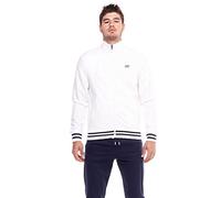 Leone Welcome Back - Chándal con cremallera para hombre, Optic White/Navy Blue (0010), XXL