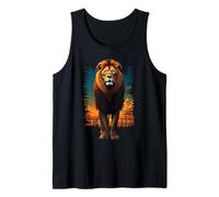 Leones Animal Salvaje Amantes De Los Animales León Obra De Camiseta sin Mangas