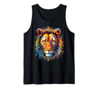 Leones Animal Salvaje Amantes De Los Animales León Obra De Camiseta sin Mangas