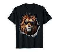 Leones Salvaje Amantes De Los Animales León Obra Lion Camiseta