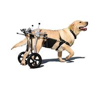 LEONFFS Silla de Ruedas para Perros, Silla de Ruedas para Perros de Compañía, Mediana Y Pequeña, Silla de Ruedas para Perros con Cinturón de Seguridad Móvil, Silla de Ruedas para Perros Ajustables en