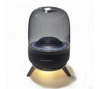 LeongLzt Soporte de altavoz premium para Harman Kardon Aura Studio 2, 3, 4 y SoundSticks 4, acrílico y madera, blanco, ajuste universal, HK-Aura-Studio-234-SoundSticks4