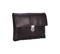 Leonhard Heyden Bergamo Maletín Piel natural 37 cm negro