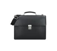 Leonhard Heyden Maletín Berlín Piel 40 cm Compartimento para portátil negro