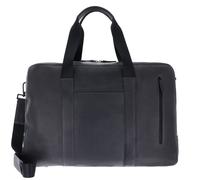 Leonhard Heyden Bolsa de viaje de La Haya de cuero de 50 cm gris