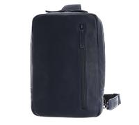 Leonhard Heyden Bolso de cuero Hague 20 cm azul