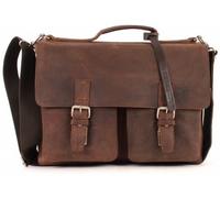 Leonhard Heyden Salisbury Maletín 15″ marrón marrón