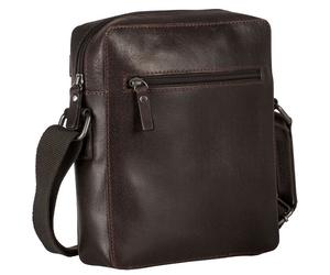 Leonhard Heyden Bolso Dakota de piel 23 cm marrón
