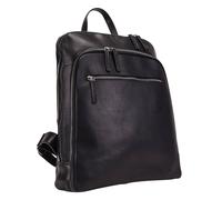 Leonhard Heyden Roma Mochila piel 40 cm compartimento Laptop schwarz (LHD-905391-8)