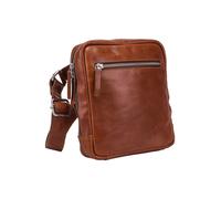 Leonhard Heyden Bolsa de hombro Cambridge de cuero 18 cm marrón