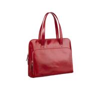 Leonhard Heyden Cambridge Bolsa de hombro Piel natural 41 cm Compartimento para el portátil rojo
