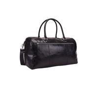 Leonhard Heyden Bolsa de viaje Cambridge de cuero 50 cm negro