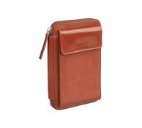 Leonhard Heyden Cambridge Bolso móvil Piel natural 11 cm marrón