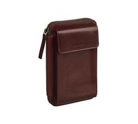 Leonhard Heyden Cambridge Bolso móvil Piel natural 11 cm marrón