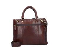 Leonhard Heyden Cambridge Maletín Piel natural 37 cm Compartimento para el portátil marrón