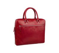 Leonhard Heyden Cambridge Maletín Piel natural 37 cm Compartimento para el portátil rojo