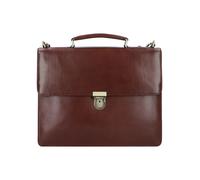 Leonhard Heyden Maletín Cambridge Piel 38 cm Compartimento para portátil marrón