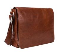 Leonhard Heyden Cambridge Messenger Piel 32 cm Compartimento para portátil marrón