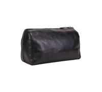 Leonhard Heyden Cambridge Bolsa de aseo Piel 26 cm negro