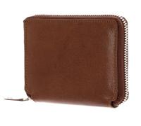 Leonhard Heyden Cambridge Zip Around Wallet Cognac