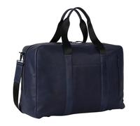 LEONHARD HEYDEN Cuero Bolsa de Viaje Den HAAG Travel Bag Blue Azul