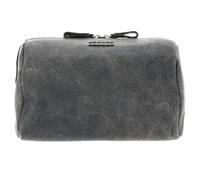 LEONHARD HEYDEN Cuero Neceser Boston Toilet Bag Brown Gris Oscuro