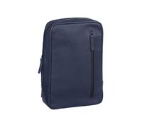 Leonhard Heyden Den Haag Bolsa de hombro Piel natural 20 cm azul