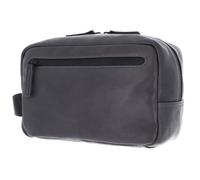 Leonhard Heyden Den Haag Bolsa de aseo Piel 23 cm gris