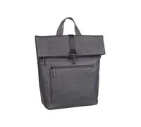 Leonhard Heyden Den Haag Mochila de negocios Piel natural 40 cm Compartimento para el portátil gris