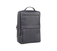 Leonhard Heyden Den Haag Mochila urbana Piel natural 42 cm Compartimento para el portátil gris