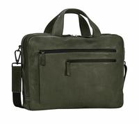LEONHARD HEYDEN Briefbag 2 Compartment Olive