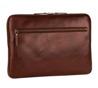 Leonhard Heyden Funda para portátil Cambridge de piel 35 cm marrón