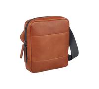 Leonhard Heyden Hamburg Bolsa de hombro Piel natural 16 cm marrón