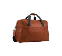 Leonhard Heyden Hamburg Bolsa de viaje fin de semana Piel natural 52 cm marrón