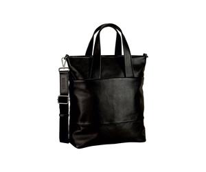 Leonhard Heyden Hamburg Bolso Piel natural 32 cm negro