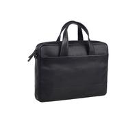 Leonhard Heyden Maletín Hamburgo Compartimento para portátil de 38 cm negro