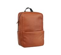 Leonhard Heyden Hamburg Mochila de negocios Piel natural 40 cm Compartimento para el portátil marrón