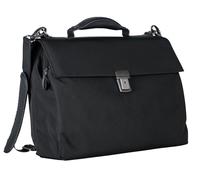 Leonhard Heyden maletín bolso bandolera con compartimento para portátil Soho Briefcase 2 Compartment Black negro