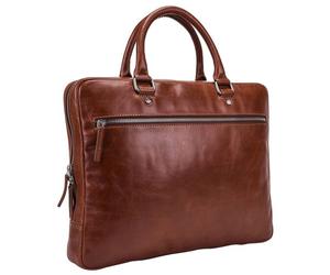 Leonhard Heyden Maletín Cambridge Piel 37 cm Compartimento para portátil marrón
