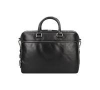 Leonhard Heyden Cambridge Maletín Piel natural 40 cm Compartimento para el portátil negro