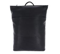 Leonhard Heyden Mochila Hamburgo Piel 46 cm Compartimento para portátil negro